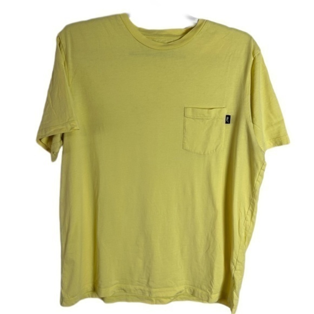 Vineyard Vines Pocket Tee Short Sleeve Cotton‎ Yellow Mens Medium